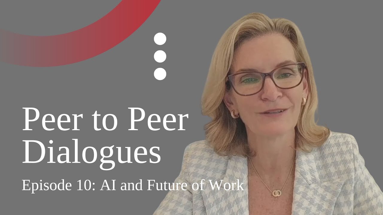 IOE Peer to Peer Dialogues. Episode 10: AI and Future of Work