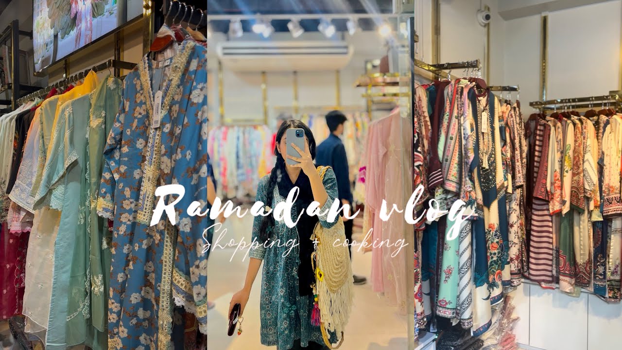 Ramadan Vlog 🌙 Eid Shopping + Cooking Fried Rice & Chilli Chicken | Ramadan Day in My Life