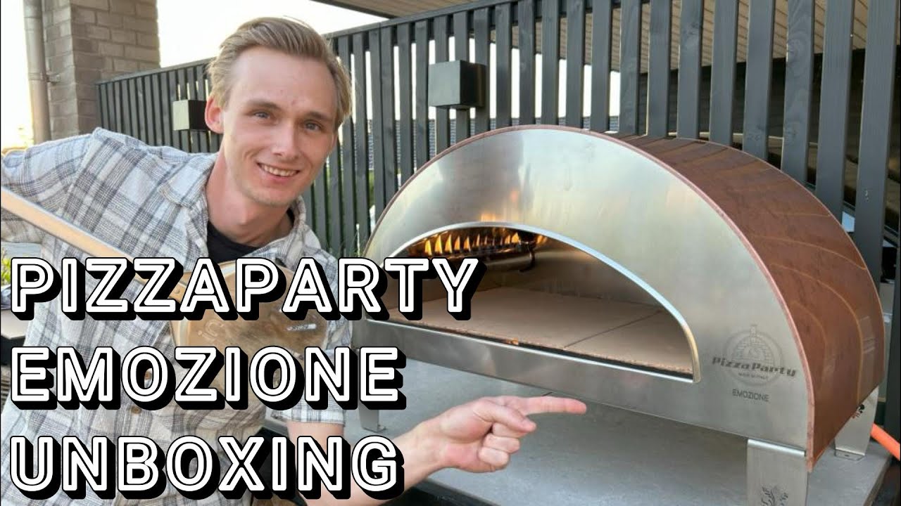 UNBOXING af min nye Pizza Party EMOZIONE ovn!