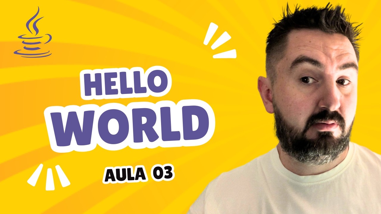 Curso de Java #03 - Hello World (Primeiro programa em Java)