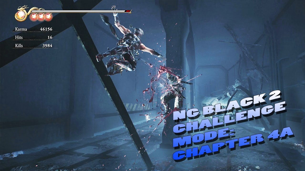 NG2 Black: Challenge Mode - Chapter 4A #ninjagaiden2