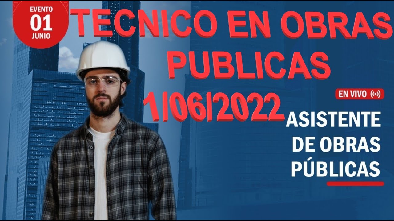 👨‍💼ASISTENTE DE OBRAS PUBLICAS