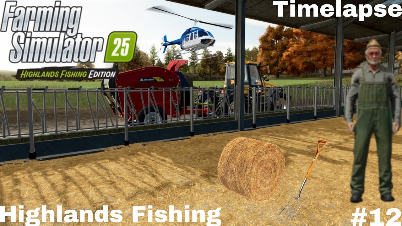 🐄 NOURRIR LES VACHES, PULVÉRISER & ACHETER DU FUMIER 💩 | Farming Simulator 25 | Kinlaig Ép12