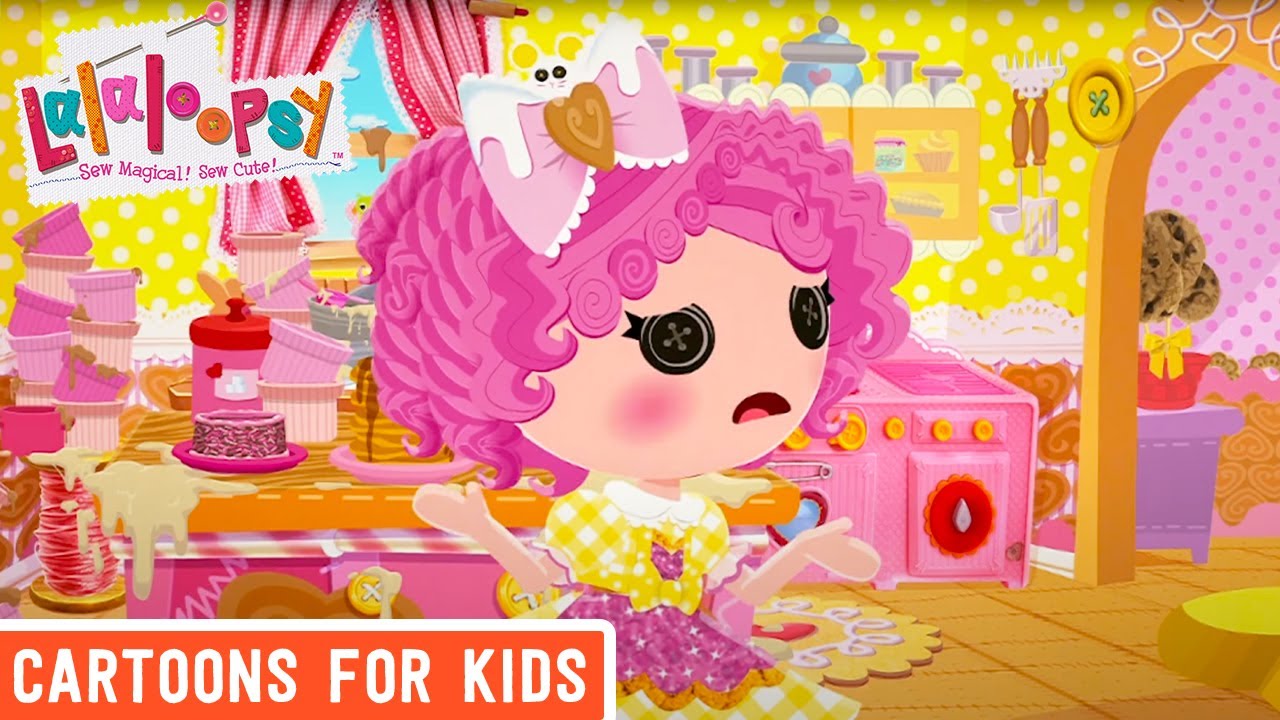 Crumbs Bakes Dessert | Lalaloopsy Clip | Cartoons for Kids