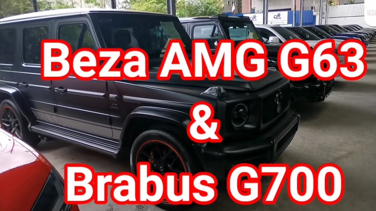 Mercedes AMG G63 vs. BRABUS G700..Mana lebih Segak?