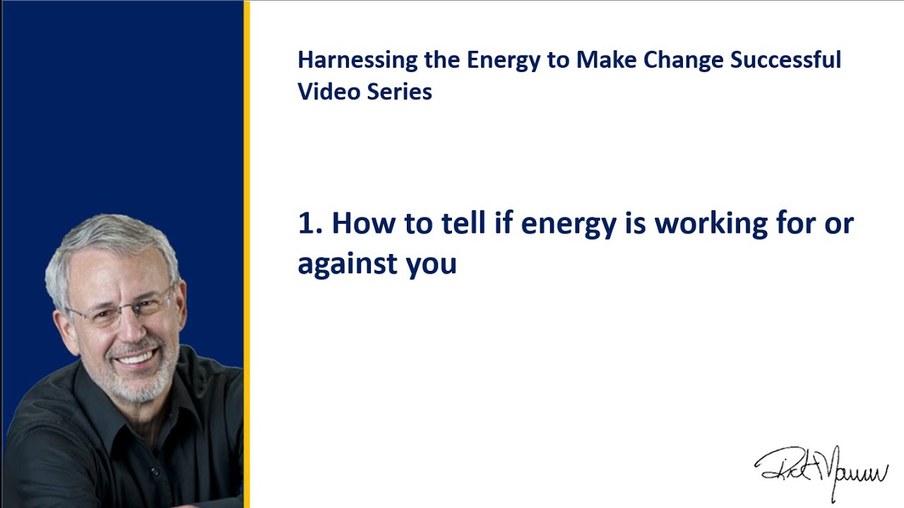 Harnessing the Energy for Change - The Foundation