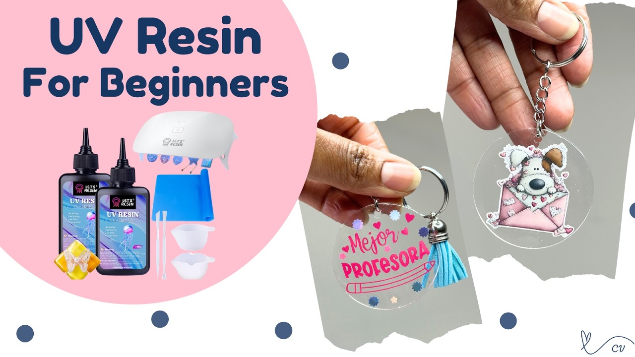 It's My First Time | UV Resin For Beginners | Cricut Projects