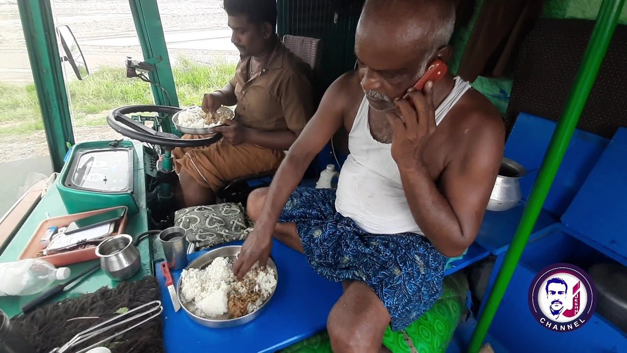 லாரி ஓட்டுனர்களின் அவசர சமையல் சாப்பாடு /Lorry Drivers cooking healthy food /Village Food Review