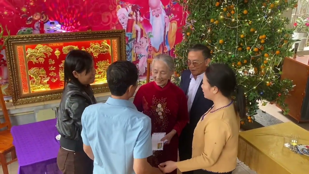 MỪNG SONG THỌ ÔNG BÀ : PHẠM XUÂN HUỲNH & CAO THỊ NHUNG - Tuổi 80-
