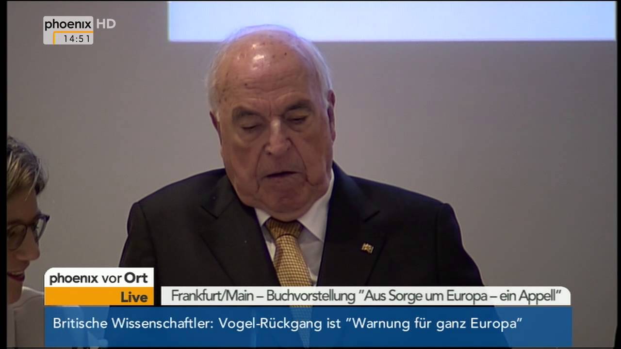 Buchvorstellung: Ansprache Helmut Kohl - 