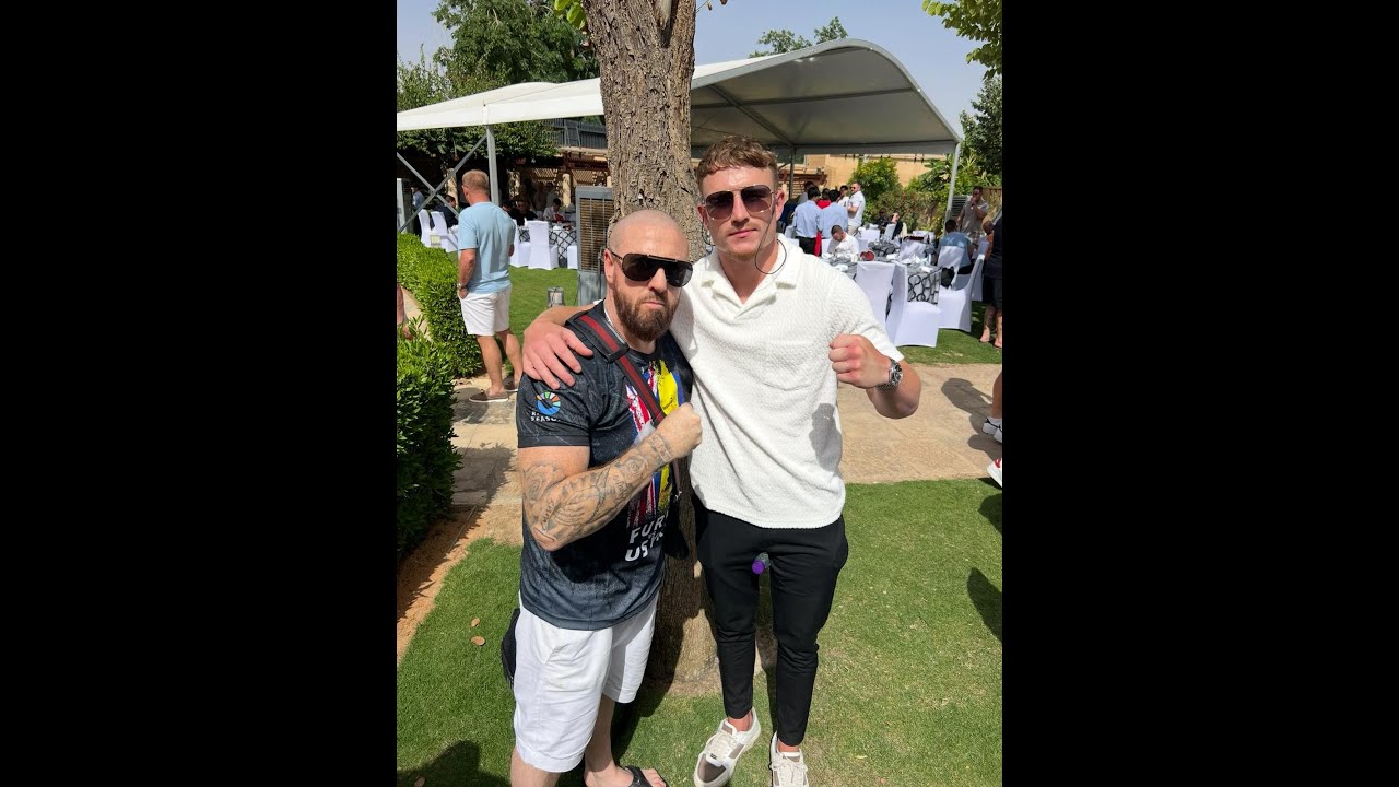 Today's guest this week the number ranked  WBC Super light weight Star from Sheffield,  Dalton Smith