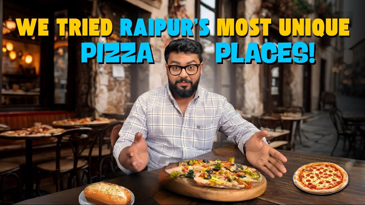 We Tried Raipur’s Best Homegrown Pizza Places! 🍕 (Neapolitan & Thin Crust) 