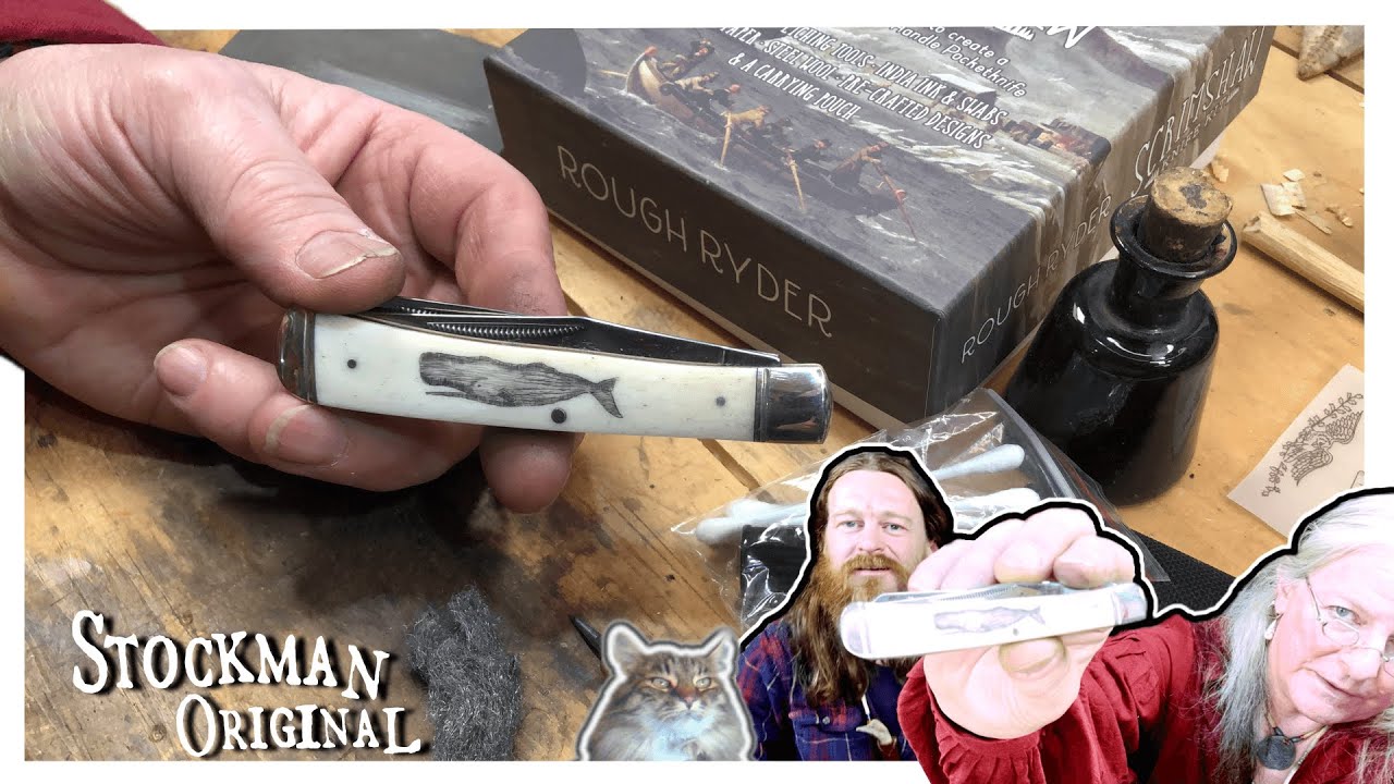 Распаковка и Scrimshaw: хорош ли он? Набор Rough Ryder Scrimshaw
