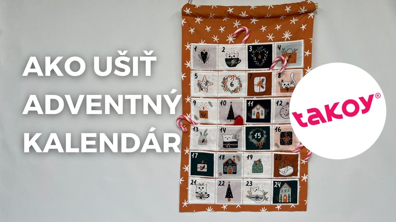 📆 AKO UŠIŤ ADVENTNÝ KALENDÁR │ @TakoySK
