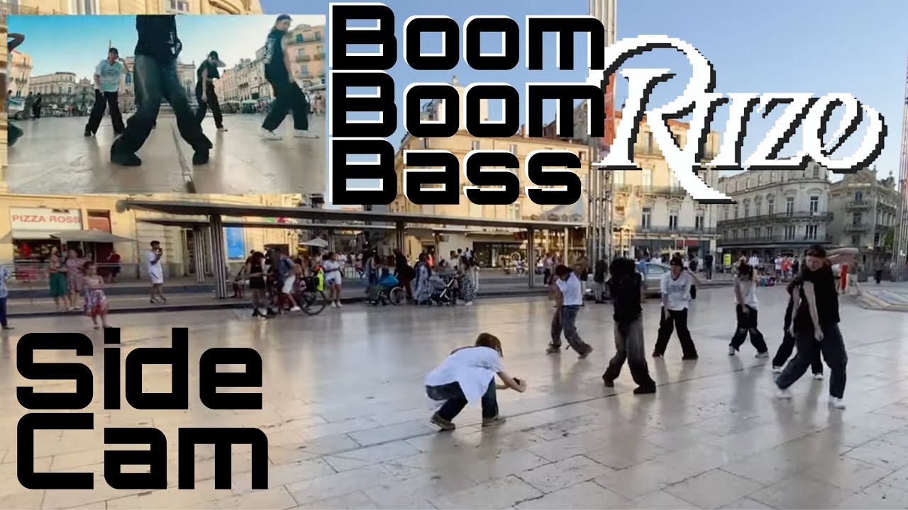 [K-POP IN PUBLIC SIDE CAM] RIIZE 라이즈- ‘BOOM BOOM BASS’ KPOP Dance cover by HDK from France