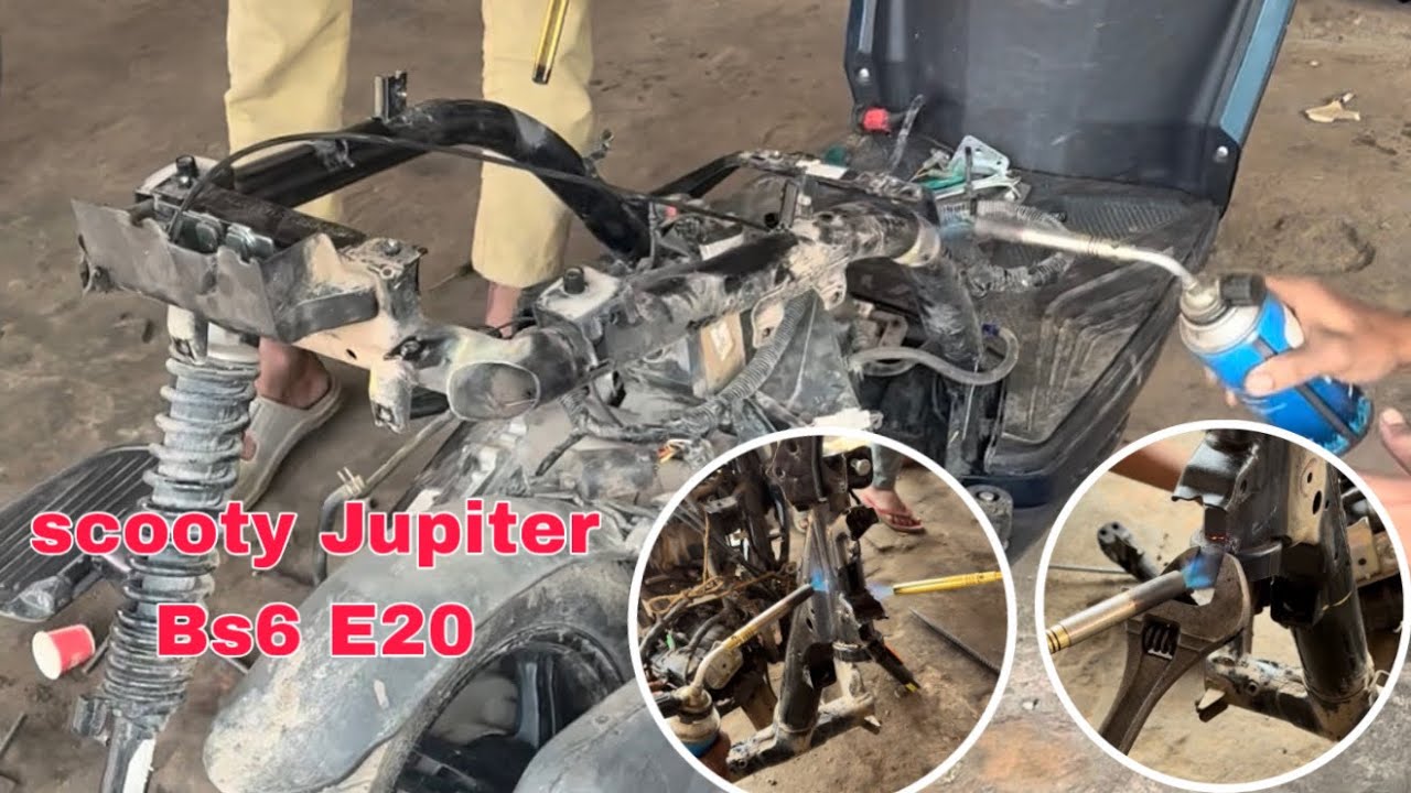 Scooty and bike agar accident ho jata hai to bike ki condition 90% khara hojate hai q dekho￼￼￼￼
