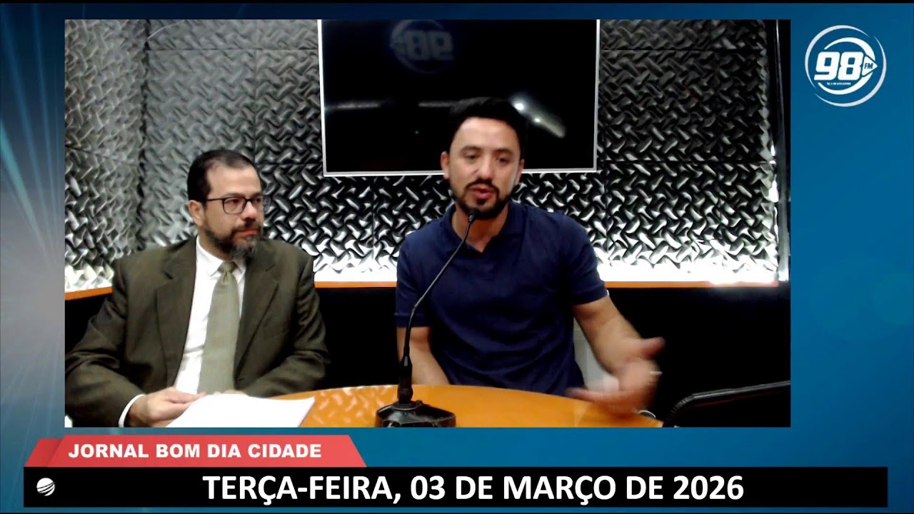 NO AR JORNAL BOM DIA CIDADE TERÇA-FEIRA 03/03