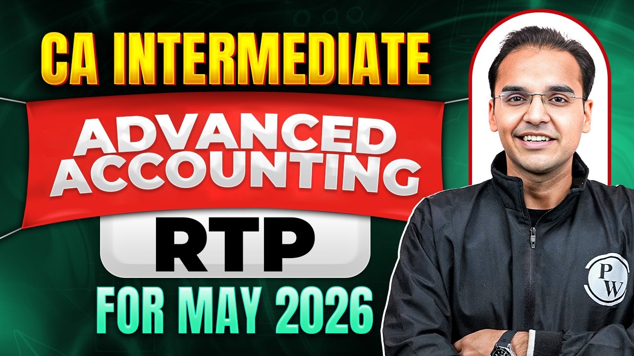 CA Inter Advanced Accounting RTP May 2026 By CA Nitin Goel Sir🔥