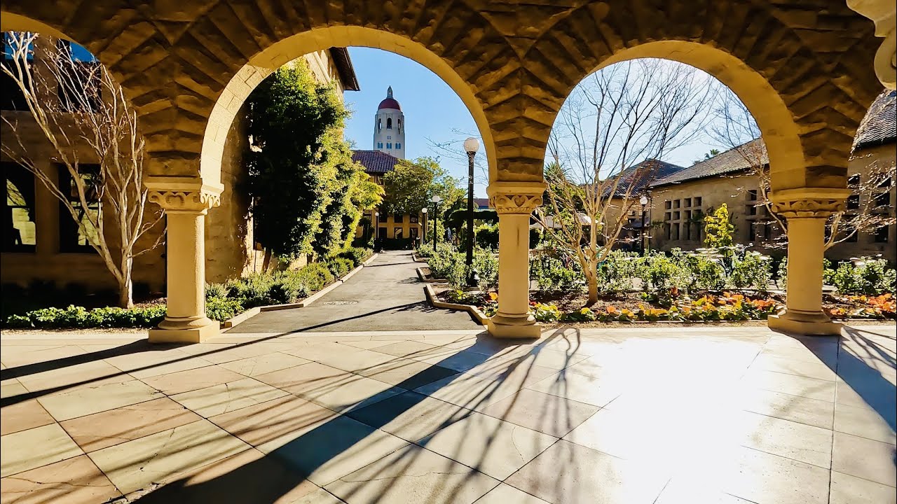 [ 4K HDR Walk ]  Stanford University (circa 2023)