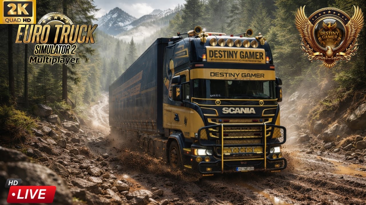 🔴Euro Truck Simulator 2 லைவ் | ETS2 Tamil Stream | Multiplayer + Chill Gameplay | தமிழ் #ets2 #live