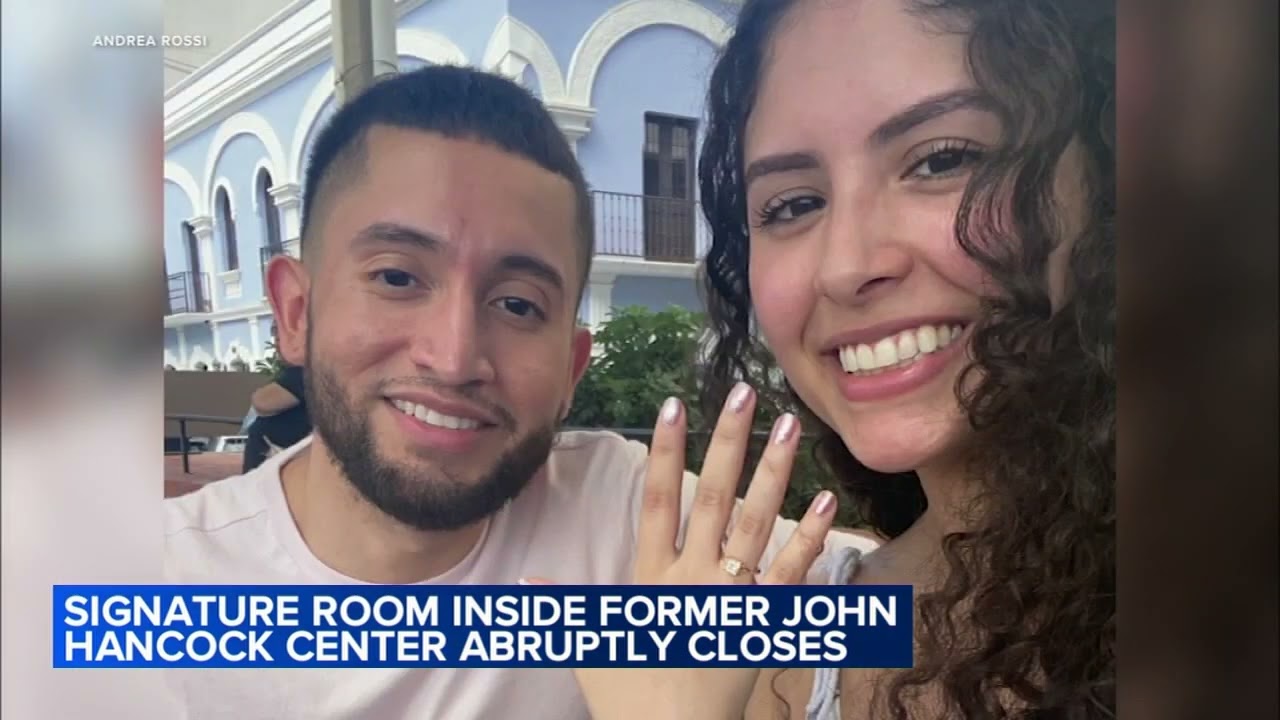 Couple planning wedding at Signature Room in former Hancock Building blindsided by venue closing