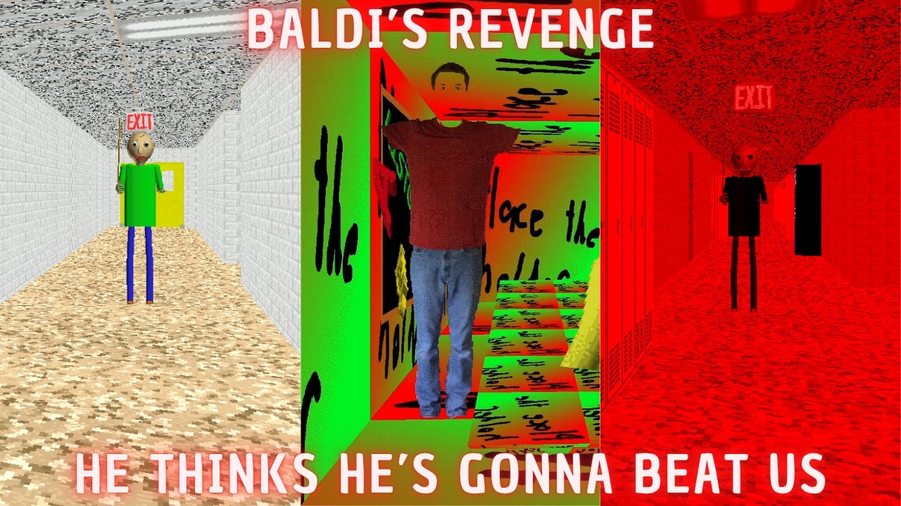 Он думает, что победит нас &mdash; Baldi's Revenge &mdash; Мод Baldi's Basics