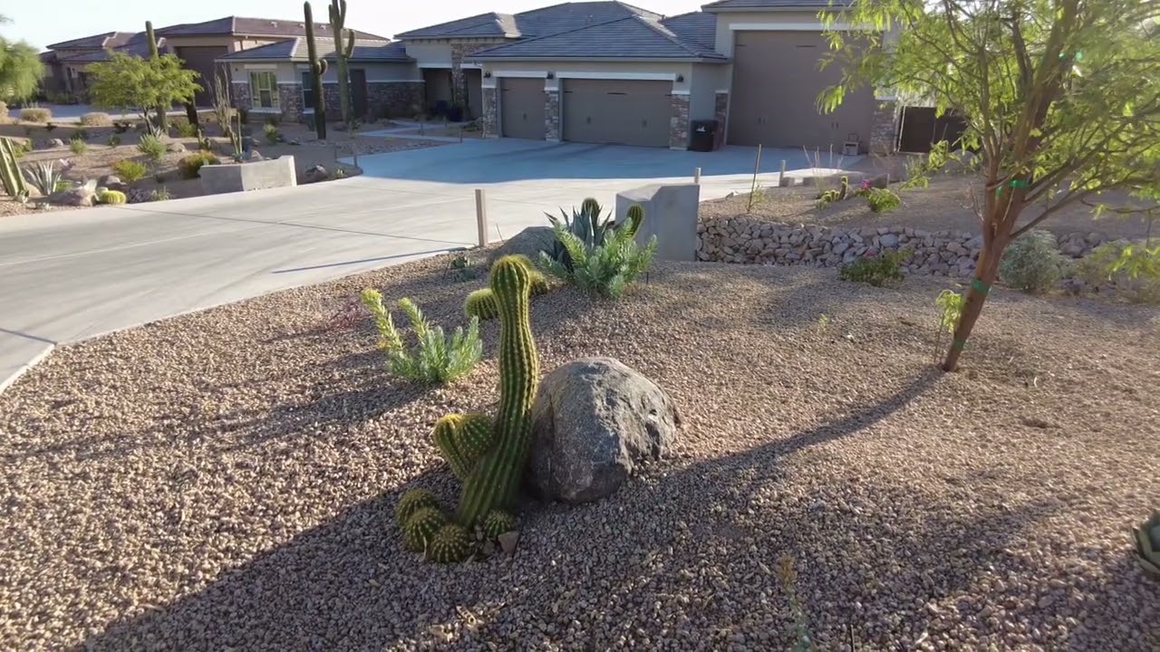 Neighborhood walk in Scottsdale, AZ USA