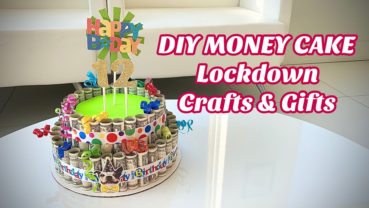 Hoarders ❤️ DIY Money Cake for Quarantine Gifts! Craft with me using Hoarded Crafts Stash & Curbside