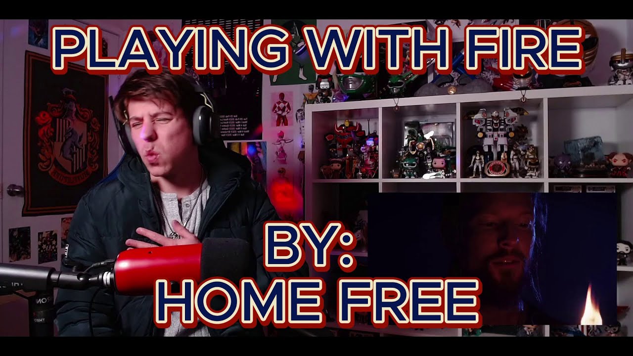 STUNNING!!!!!!!!! Blind reaction to Home Free - Playing With Fire