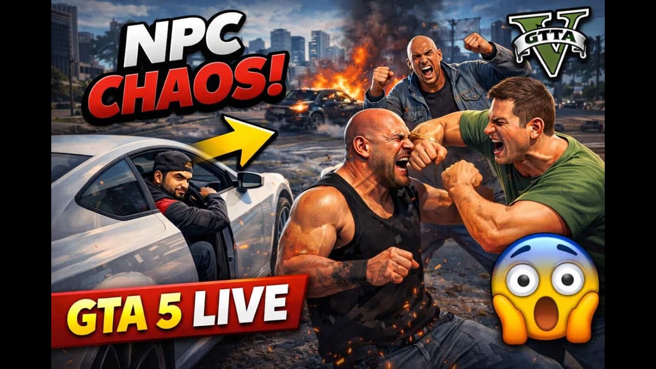 GTA 5 LIVE 🔴 Free Roam, Random Events & Insane GTA Moments!