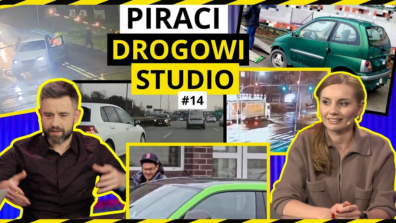 🏴‍☠️ PODSUMOWANIE TYGODNIA 🎥 To działo się na polskich drogach | Piraci Drogowi STUDIO #14