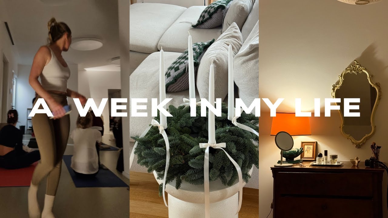 spend a week with me – weihnachtsmarkt, adventskranz und black friday haul