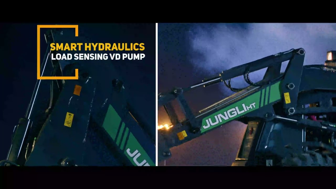 Escorts JUNGLI HT 2.0 TOUGHEST BACKHOE now with kirloskar High Torque Engine BS4 75HP