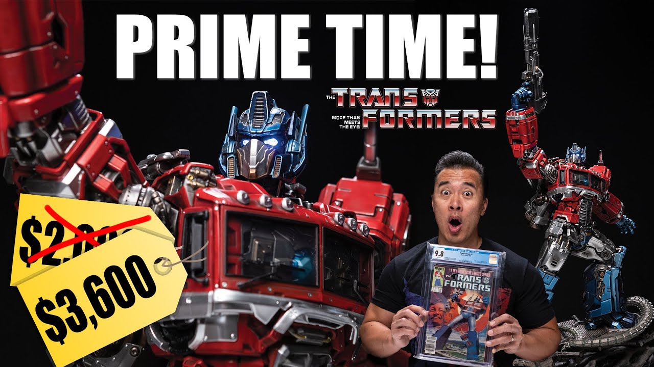 MY FIRST TRANSFORMER!!! $2,000 XM Studios Optimus Prime Statue Review!