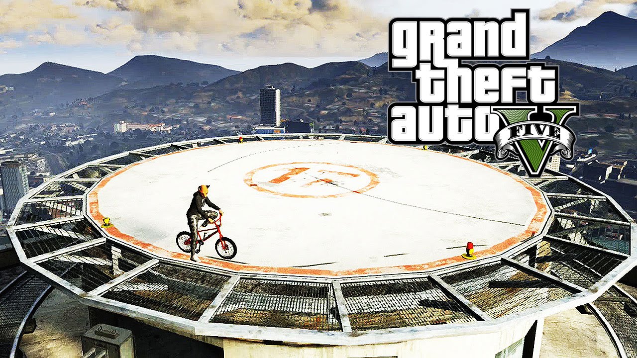 GTA 5 Epic BMX tricks montage #11 (Grinds, transfer, Flip ,Spin, wallride)