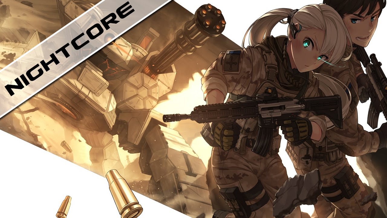 Nightcore - Never Back Down