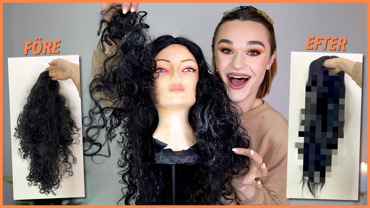 RÄDDAR EN HEMSK PERUK (total makeover)