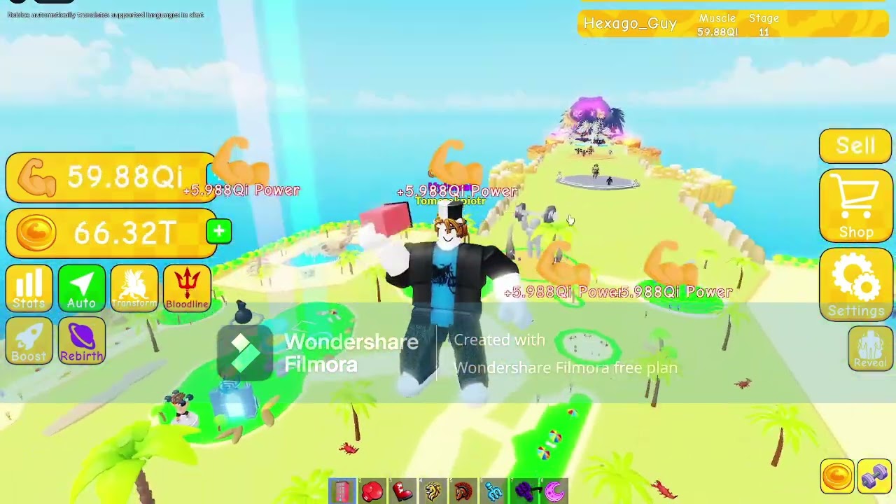OBLITERATION UNLOCKED! Stage 0-20! Roll's Lifting Simulator!