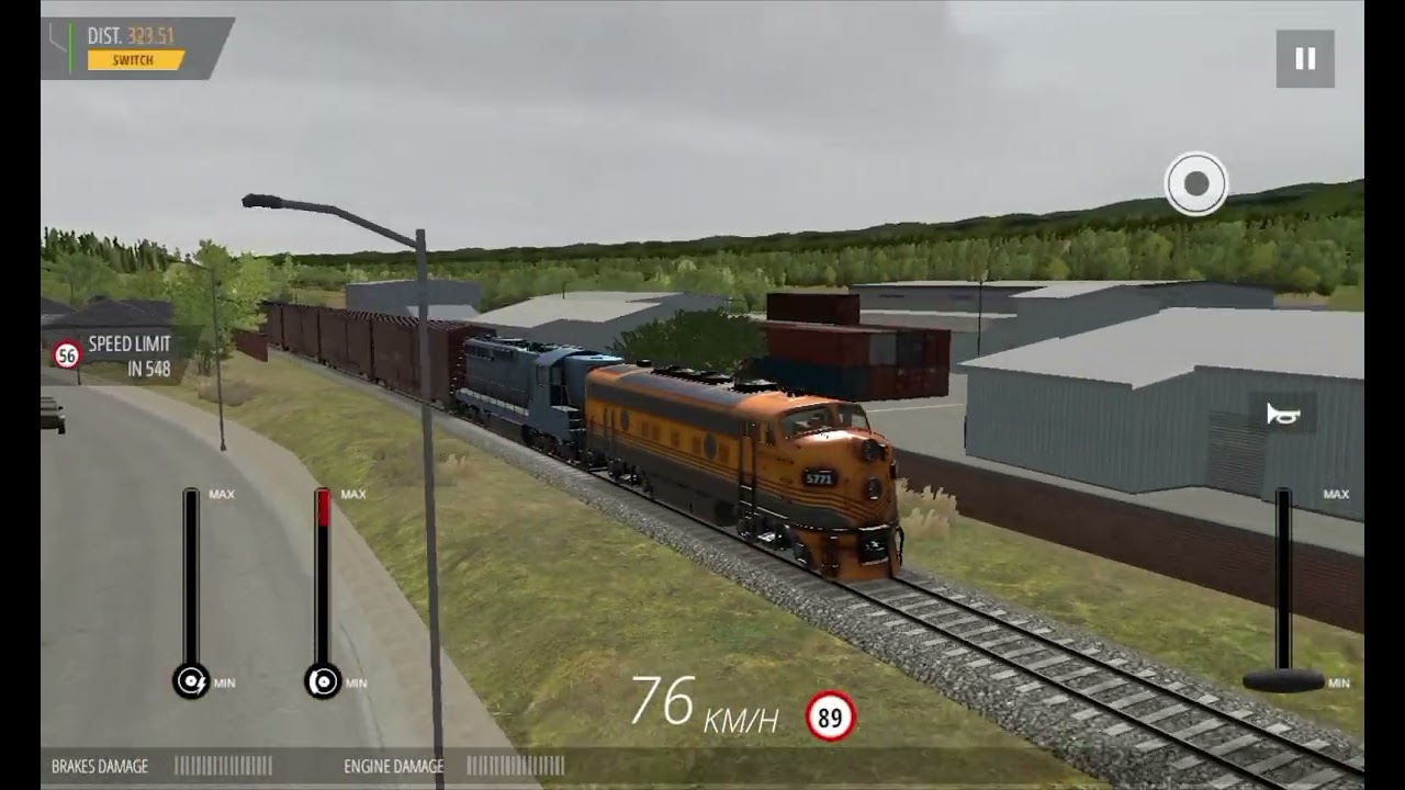 Train simulator USA pro My longest Train 
