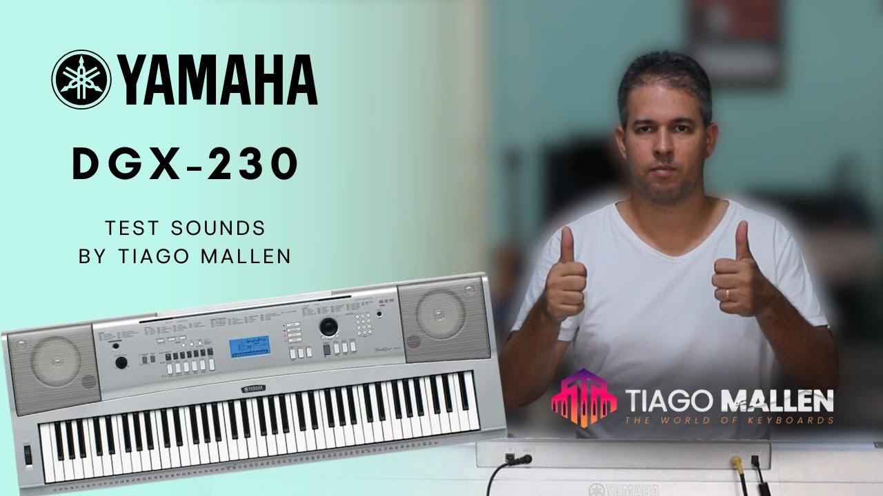 Yamaha DGX-230 (Test Sounds) by Tiago mallen (factory sounds) 