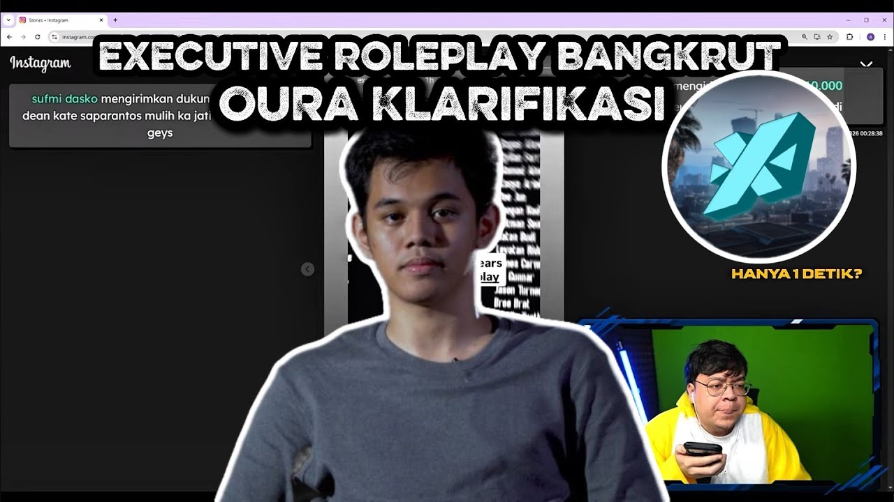 EXECUTIVE ROLEPLAY BANGKRUT,OURA KLARIFIKASI