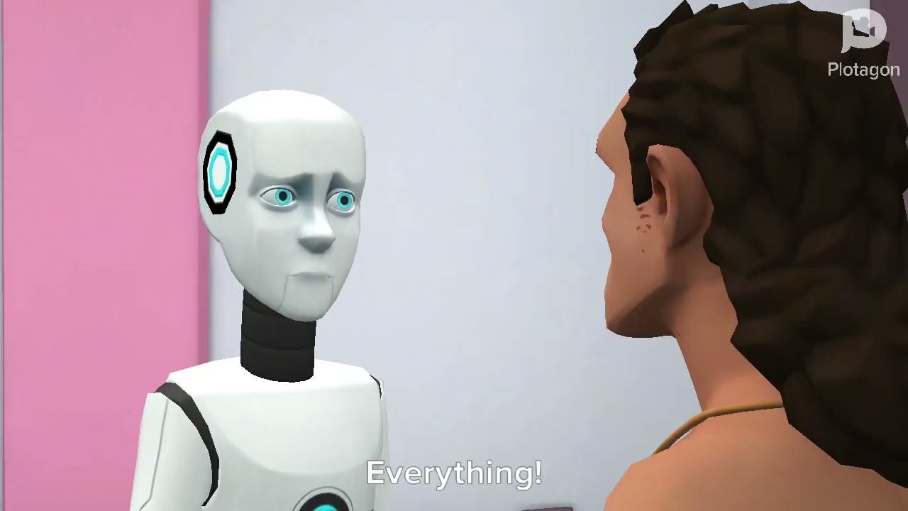 The android male and caveman show intro bloopers 