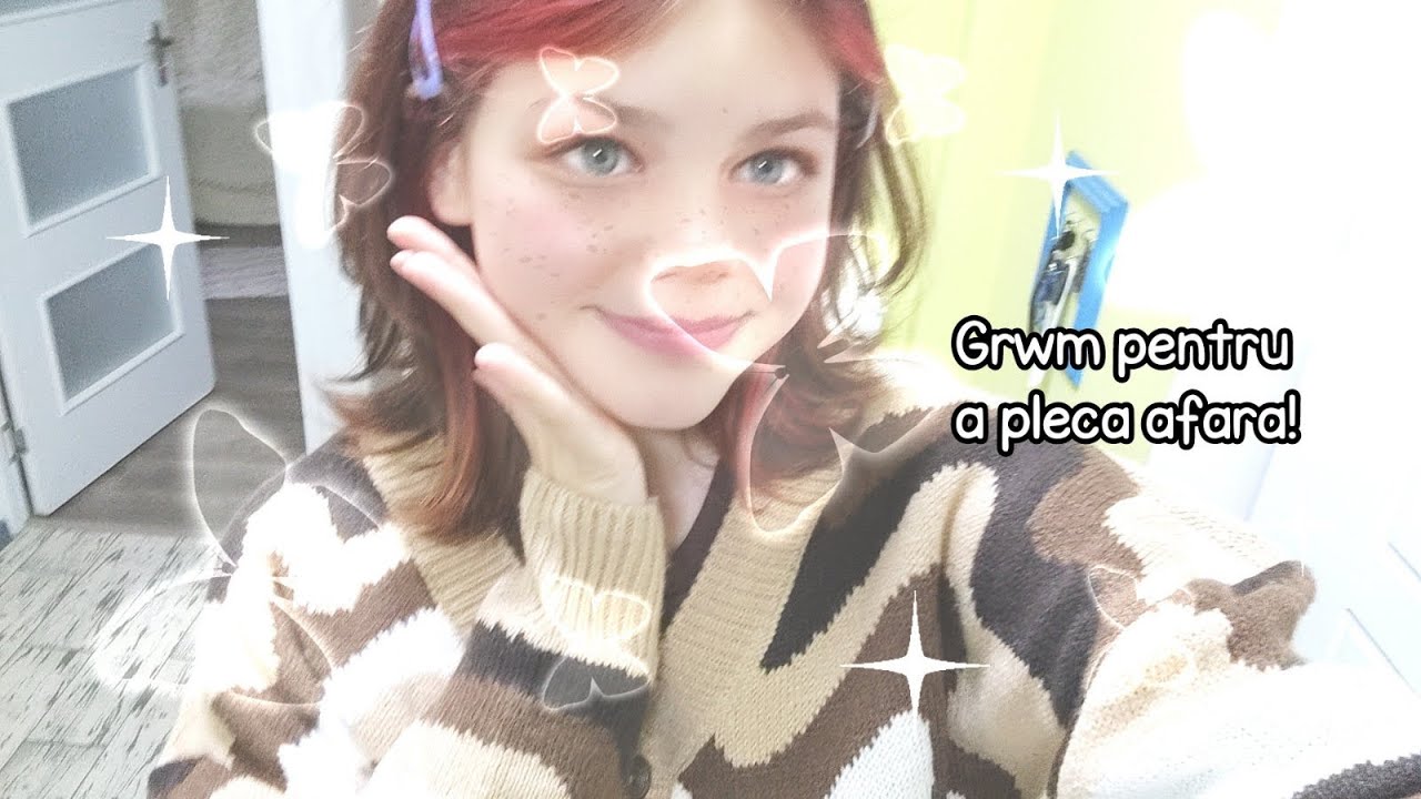Get ready with me pentru a pleca afara! Tutorial la machiajul meu!
