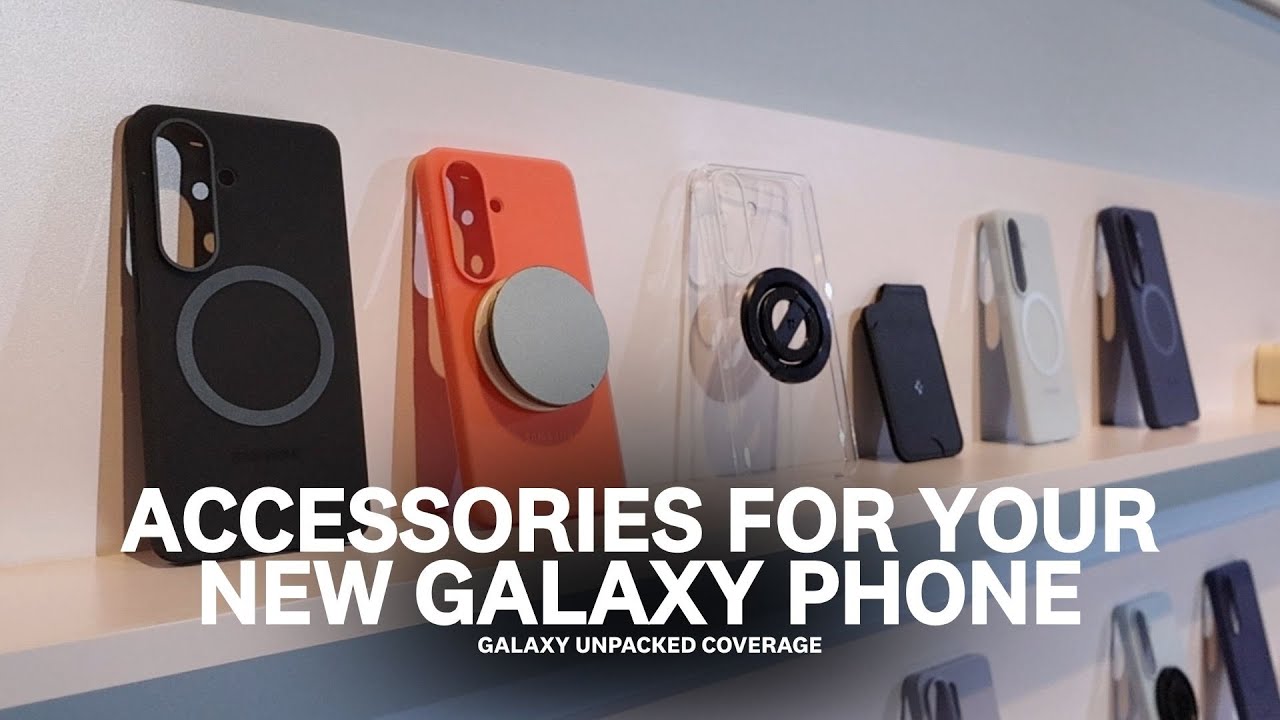 Accessories we spotted for the Galaxy S26 Series!
