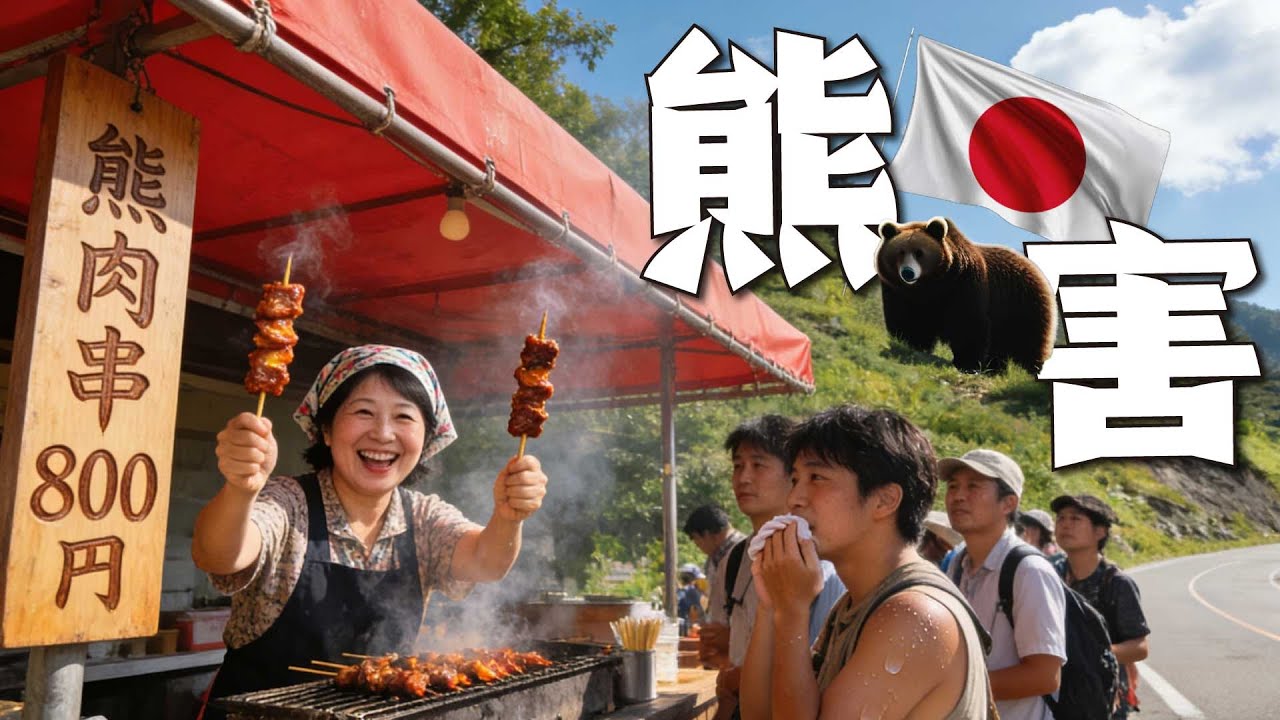 日本人吃熊肉是苦中作乐，还是无奈之举？