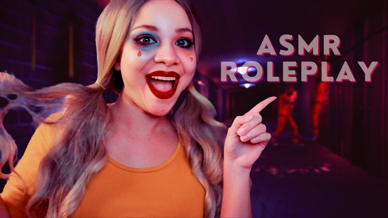 Harley Quinn recebe você no Arkham Asylum | ASMR Roleplay