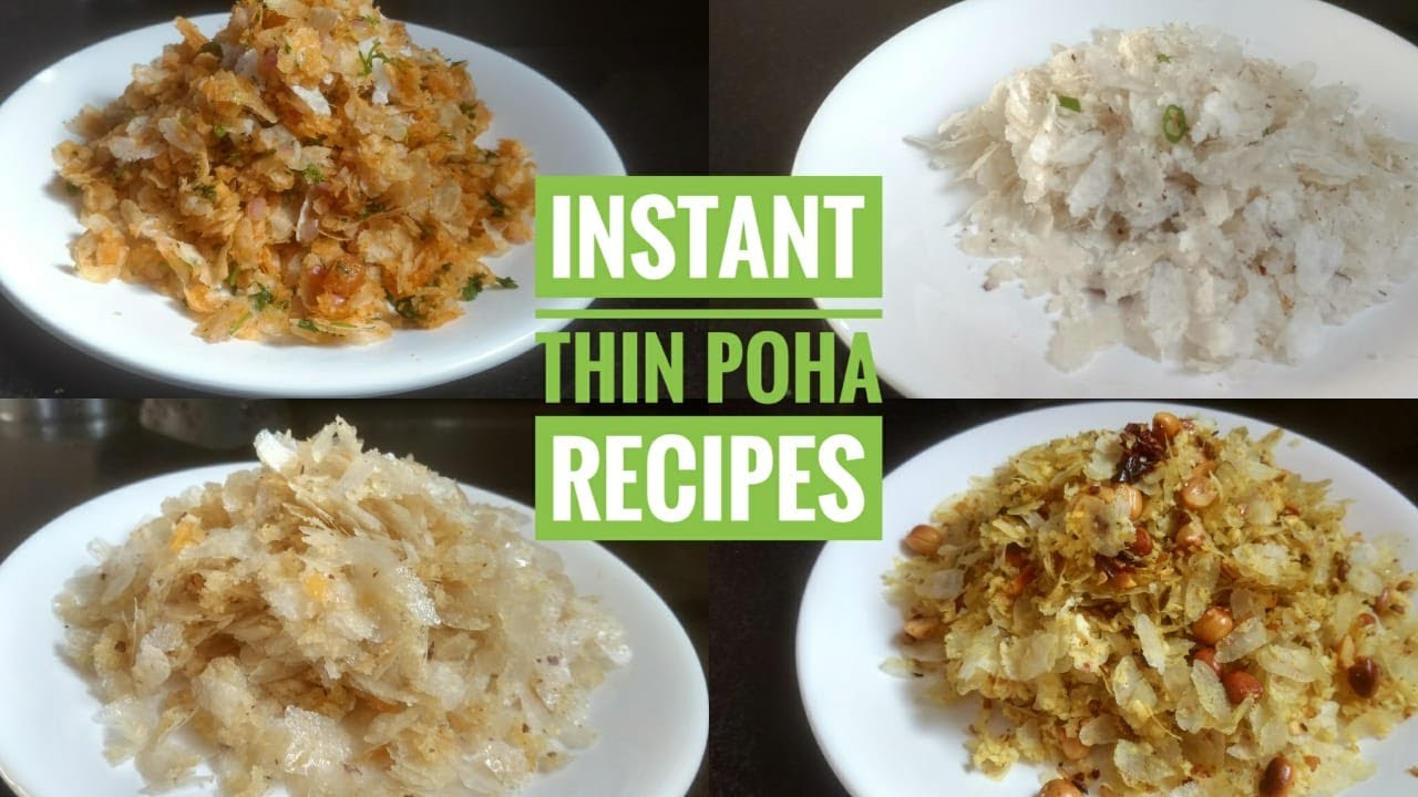 Instant thin poha recipes | easy poha recipes by Pleasure cooker