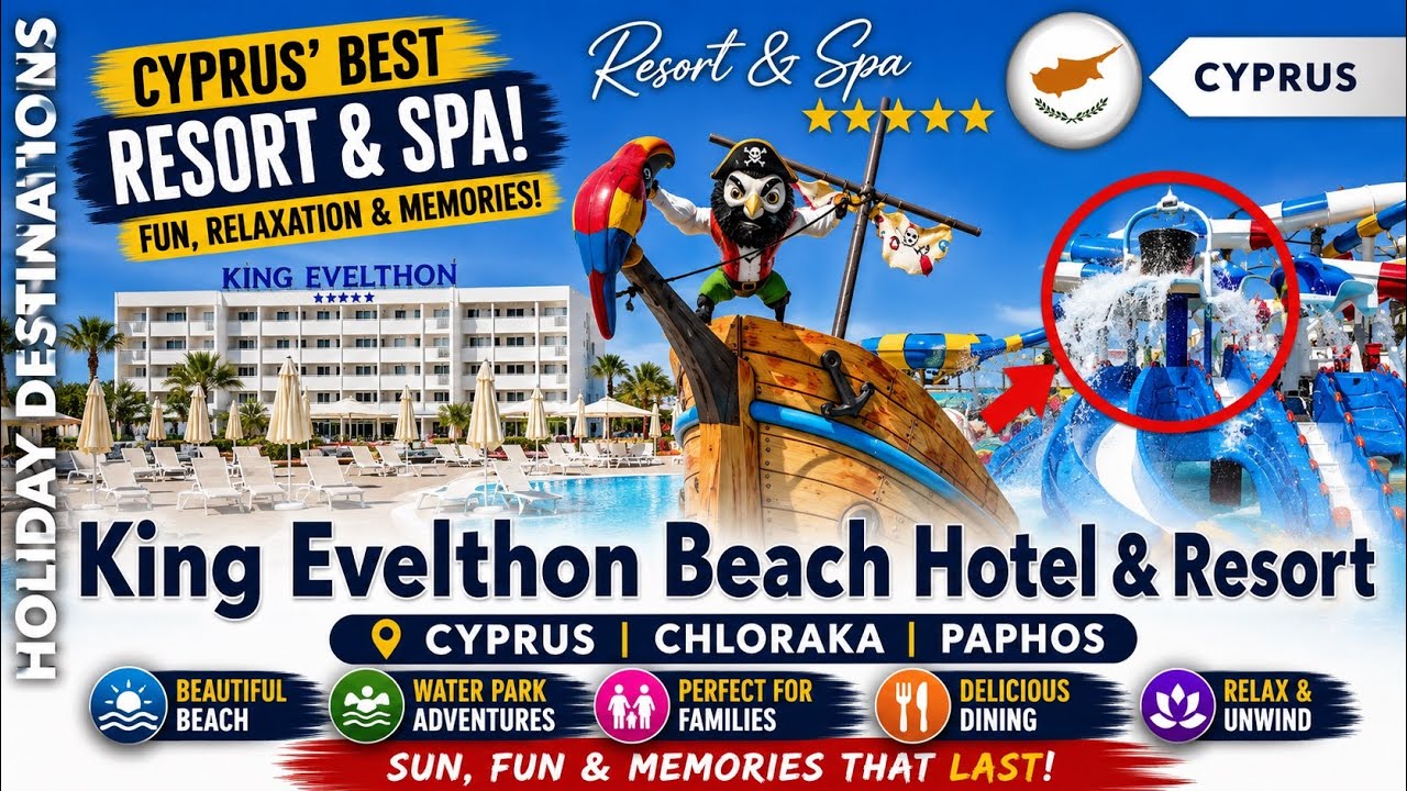 King Evelthon Beach Hotel 🌊 All-Inclusive Resort in Paphos, Cyprus 2025