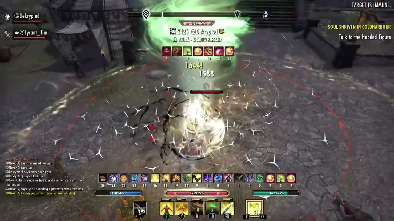 ESO Update 39 PTS Hybrid Templar duel clip 1