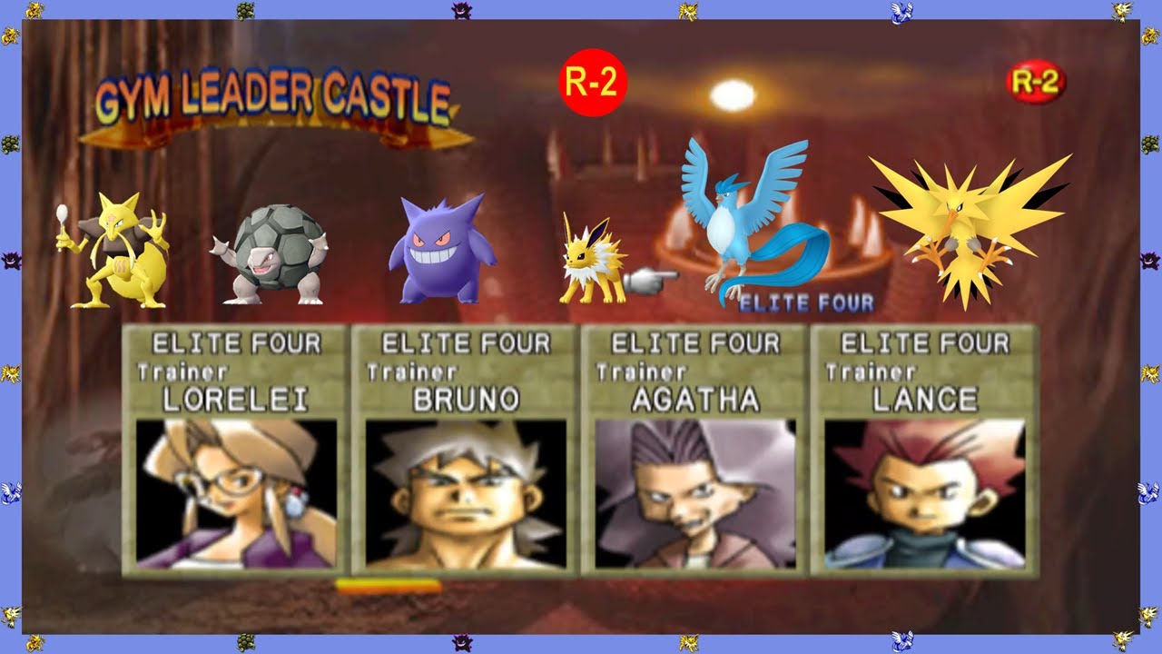 Pokemon Stadium - Gym Leader Castle: Elite Four + Rival [R-2] (Rentals Only)